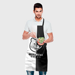 Фартук кулинарный Monokuma, цвет: 3D-принт — фото 2