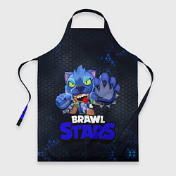 Фартук Brawl Stars Blue Hex