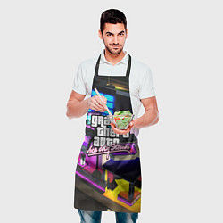Фартук кулинарный GTA:VICE CITY, цвет: 3D-принт — фото 2
