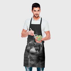 Фартук кулинарный Коби Брайант, цвет: 3D-принт — фото 2