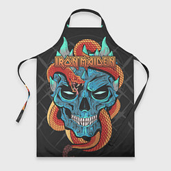 Фартук кулинарный Iron Maiden, цвет: 3D-принт