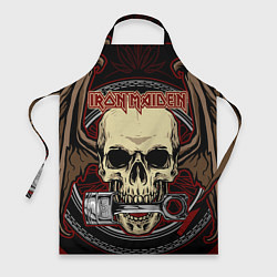 Фартук кулинарный Iron Maiden, цвет: 3D-принт