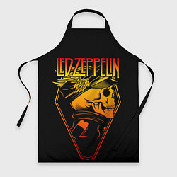 Фартук кулинарный Led Zeppelin, цвет: 3D-принт