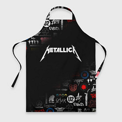 Фартук кулинарный Metallica, цвет: 3D-принт