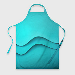 Фартук кулинарный Волна, цвет: 3D-принт
