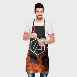 Фартук кулинарный LINKIN PARK, цвет: 3D-принт — фото 2