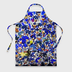 Фартук кулинарный All of Sonic, цвет: 3D-принт