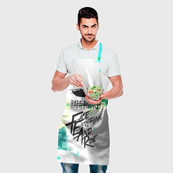 Фартук кулинарный Papa Roach, цвет: 3D-принт — фото 2