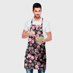 Фартук кулинарный Цветок сакуры, цвет: 3D-принт — фото 2
