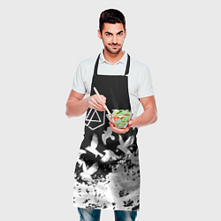 Фартук кулинарный LINKIN PARK 1, цвет: 3D-принт — фото 2