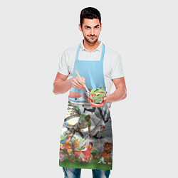 Фартук кулинарный Studio Ghibli, цвет: 3D-принт — фото 2