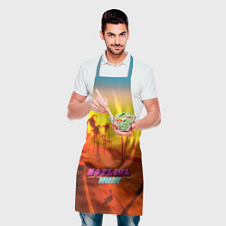 Фартук кулинарный HOTLINE MIAMI, цвет: 3D-принт — фото 2