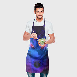 Фартук кулинарный КОСМИЧЕСКИЙ ВОЛК D, цвет: 3D-принт — фото 2