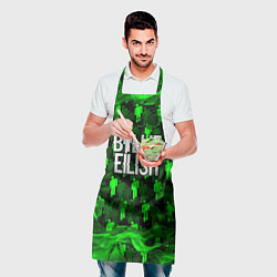 Фартук кулинарный BILLIE EILISH, цвет: 3D-принт — фото 2