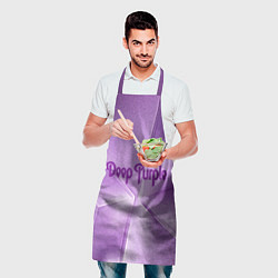 Фартук кулинарный Deep Purple, цвет: 3D-принт — фото 2