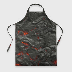 Фартук кулинарный Застывшая лава, цвет: 3D-принт