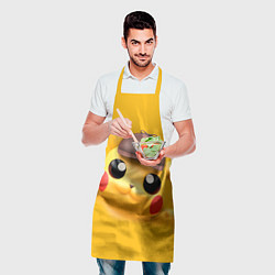 Фартук кулинарный Pikachu Pika Pika, цвет: 3D-принт — фото 2