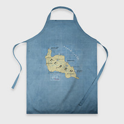 Фартук кулинарный Turbo, цвет: 3D-принт