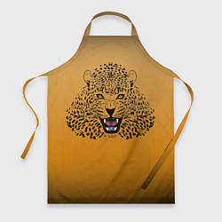 Фартук кулинарный Леопард, цвет: 3D-принт