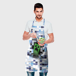 Фартук кулинарный Minecraft S, цвет: 3D-принт — фото 2