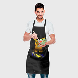 Фартук кулинарный Пикачу, цвет: 3D-принт — фото 2