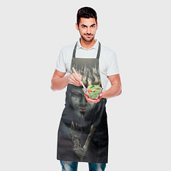 Фартук кулинарный Викинги - Ивар, цвет: 3D-принт — фото 2