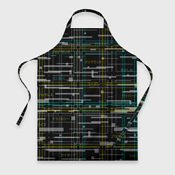 Фартук Cyberpunk Tartan