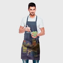Фартук кулинарный Unturned, цвет: 3D-принт — фото 2