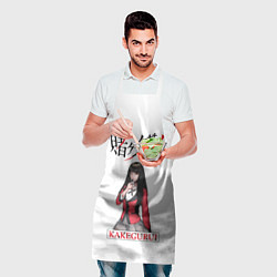 Фартук кулинарный Kakegurui, цвет: 3D-принт — фото 2