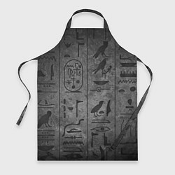 Фартук кулинарный Египетские Иероглифы 3D, цвет: 3D-принт