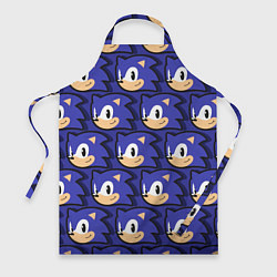 Фартук кулинарный Sonic pattern, цвет: 3D-принт