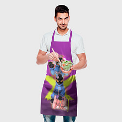 Фартук кулинарный Whitty граффити, цвет: 3D-принт — фото 2