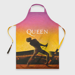 Фартук кулинарный Queen Freddie Mercury Z, цвет: 3D-принт