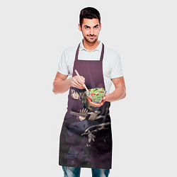 Фартук кулинарный Клинок, рассекающий демонов, цвет: 3D-принт — фото 2