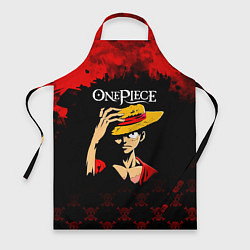 Фартук кулинарный Луффи One Piece Большой куш, цвет: 3D-принт