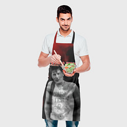 Фартук кулинарный Сектор Газа Юра ХОЙ в татуировках, цвет: 3D-принт — фото 2