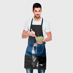 Фартук кулинарный Сиреноголовый Хоррор Ребенок, цвет: 3D-принт — фото 2