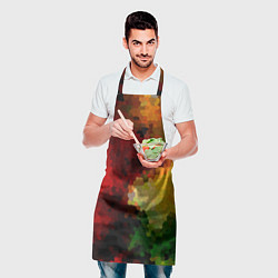 Фартук кулинарный Абстрактная мазаика витраж, цвет: 3D-принт — фото 2
