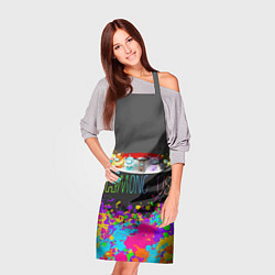 Фартук кулинарный Among Us Pokemon Покемон Z, цвет: 3D-принт — фото 2