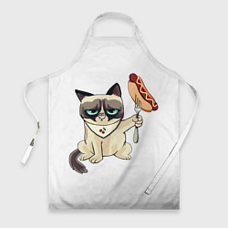 Фартук кулинарный Хитрый пес, цвет: 3D-принт