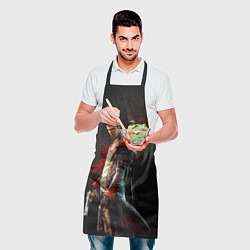 Фартук кулинарный Black Dante, цвет: 3D-принт — фото 2