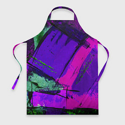 Фартук кулинарный Фиолетово!, цвет: 3D-принт