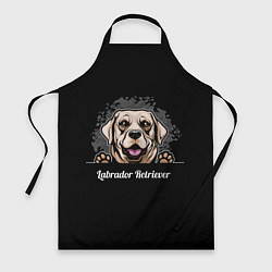Фартук кулинарный Лабрадор-Ретривер Labrador Retriever, цвет: 3D-принт