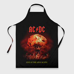 Фартук кулинарный Live at the Apocalypse - ACDC, цвет: 3D-принт