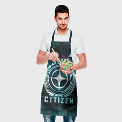 Фартук кулинарный Star Citizen Стар Ситизен, цвет: 3D-принт — фото 2