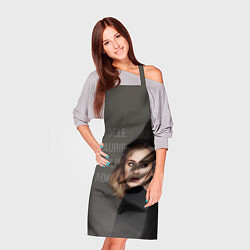 Фартук кулинарный Взгляд Адель, цвет: 3D-принт — фото 2