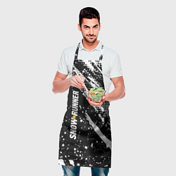 Фартук кулинарный SnowRunner Logo, цвет: 3D-принт — фото 2