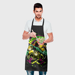 Фартук кулинарный Battletoads Боевые Жабы, цвет: 3D-принт — фото 2