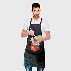 Фартук кулинарный Котята в мешке новогодние, цвет: 3D-принт — фото 2