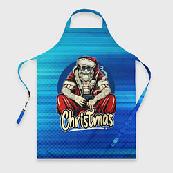 Фартук кулинарный Санта криминалиус, цвет: 3D-принт
